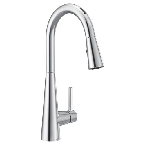 Main product image of Sleek 1 Handle Pulldown Kitchen Faucet, 1.5 GPM, 7864EVC (Chrome)