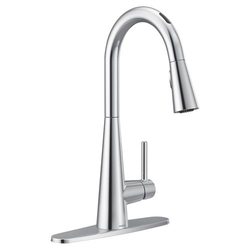 Main product image of Sleek 1 Handle Pulldown Kitchen Faucet, 1.5 GPM, 7864EVC (Chrome)