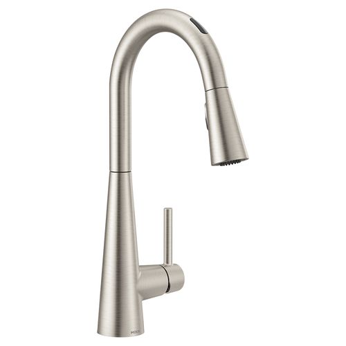 Main product image of Sleek Spot Resist Stainless 1 Handle Pulldown Kitchen Faucet, Motionsense And Voice Control, 7864EVSRS