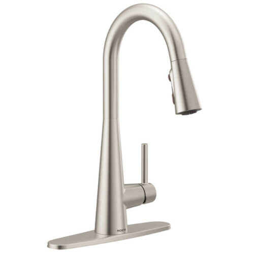 7864SRS - Moen 7864SRS - Sleek Spot-Resistant Single Handle High Arc
