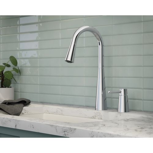 Main product image of Sleek 1 Handle Pulldown Kitchen Faucet, 1.5 GPM, 7871 (Chrome)