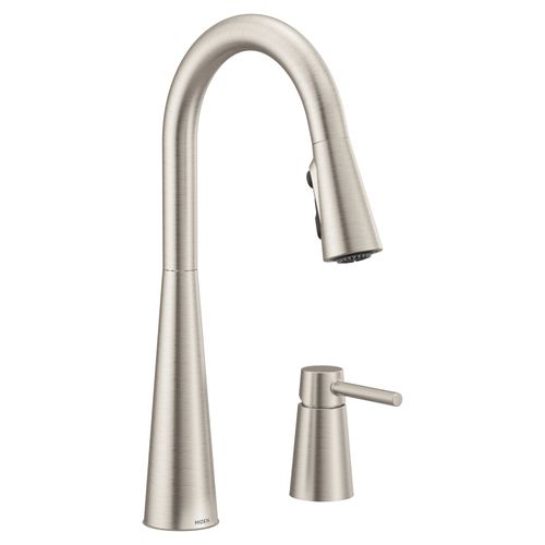 Main product image of Sleek Spot Resist Stainless 1 Handle Pulldown Kitchen Faucet, 7871SRS