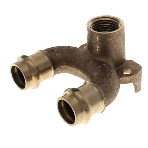 Main product image of 3/4" ProPress x 3/4" FPT Double Drop Elbow