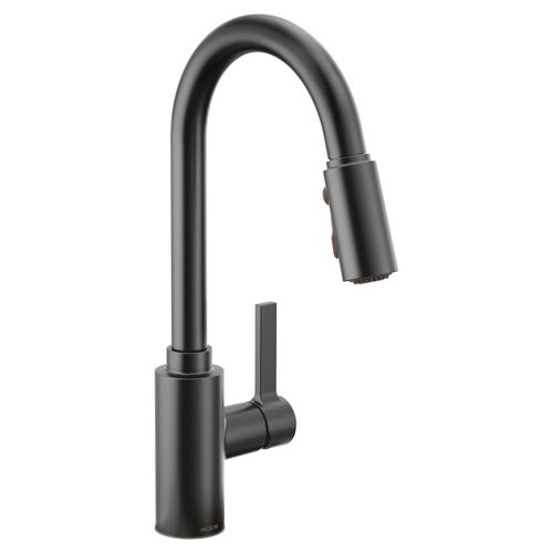 Main product image of Genta Lx Matte Black 1 Handle Pulldown Kitchen Faucet, 7882BL