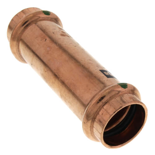 Main product image of 3/4" ProPress Extended Copper Coupling - No Stop (Lead Free)