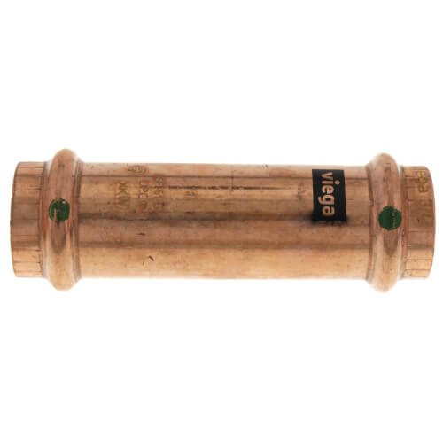 Main product image of 3/4" ProPress Extended Copper Coupling - No Stop (Lead Free)