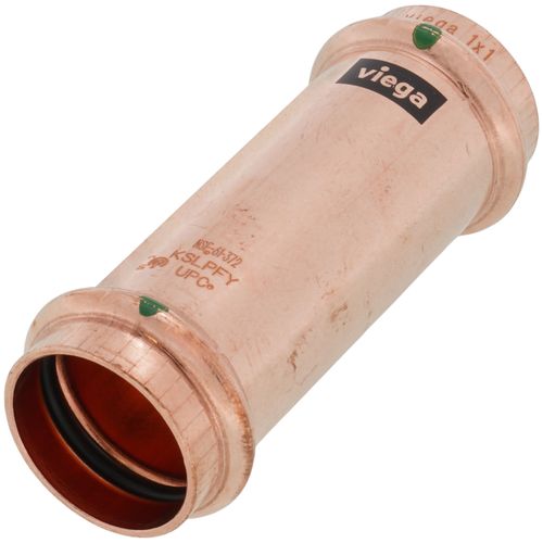 Main product image of 1" ProPress Extended Copper Coupling - No Stop (Lead Free)