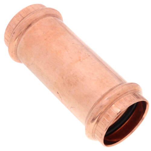 1-1/2" ProPress Extended Copper Coupling - No Stop (Lead Free)