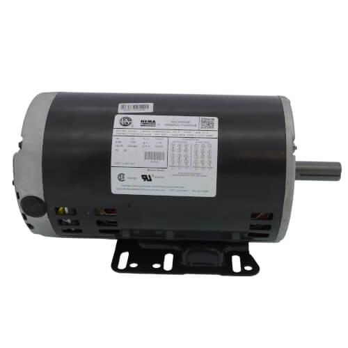 Main product image of 3-Phase ODP Polyphase Commercial Belt-Drive Blower Motor, 56HZ (200-230/460V, 3 HP, 1725 RPM)