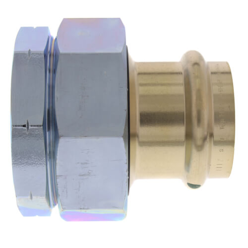 Main product image of 1-1/2" ProPress Bronze Di-electric Union (P x FNPT), Lead Free
