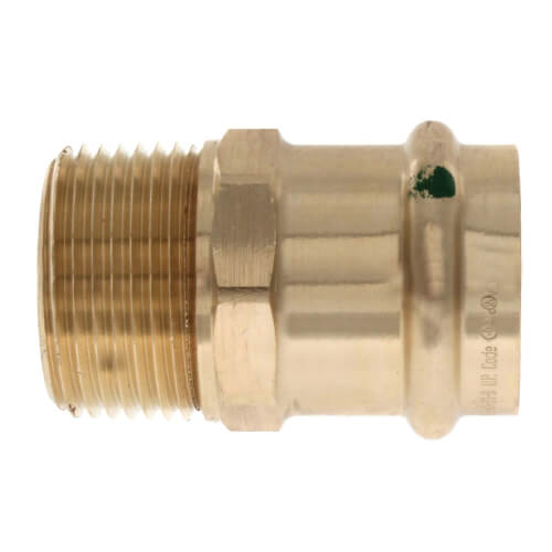 Main product image of 1" ProPress x Male Bronze Adapter (Lead Free)