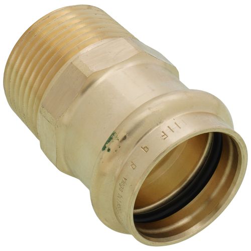 Main product image of 1" ProPress x Male Bronze Adapter (Lead Free)