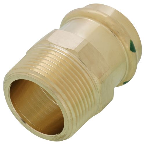 Main product image of 1-1/4" ProPress x Male Bronze Adapter (Lead Free)