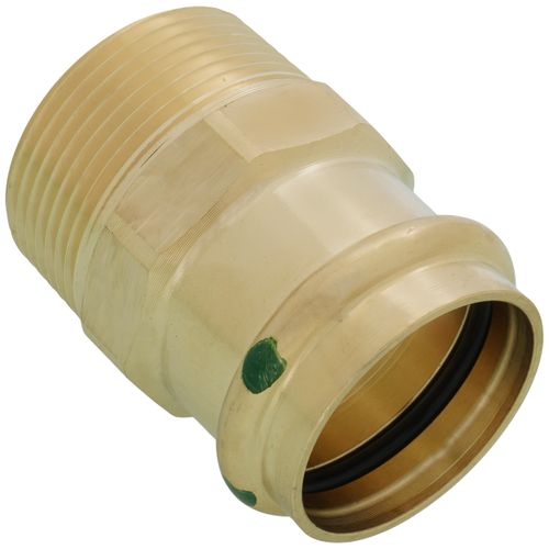 Main product image of 1-1/4" ProPress x Male Bronze Adapter (Lead Free)