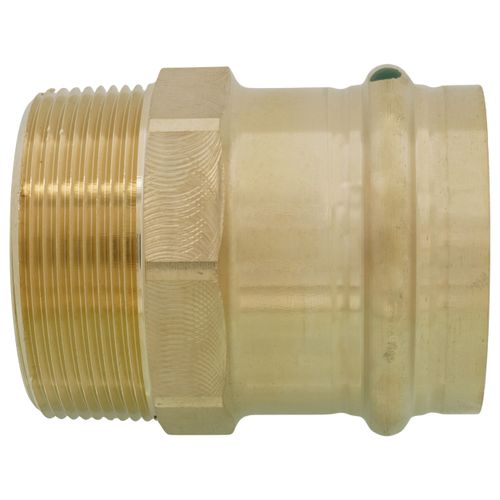 Main product image of 2" ProPress x Male Bronze Adapter (Lead Free)