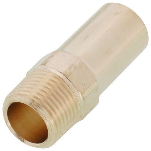 Main product image of 1/2" ProPress FTG x 3/8" Male Street Bronze Adapter (Lead Free)