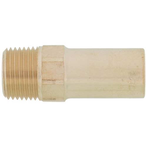 Main product image of 1/2" ProPress FTG x 3/8" Male Street Bronze Adapter (Lead Free)