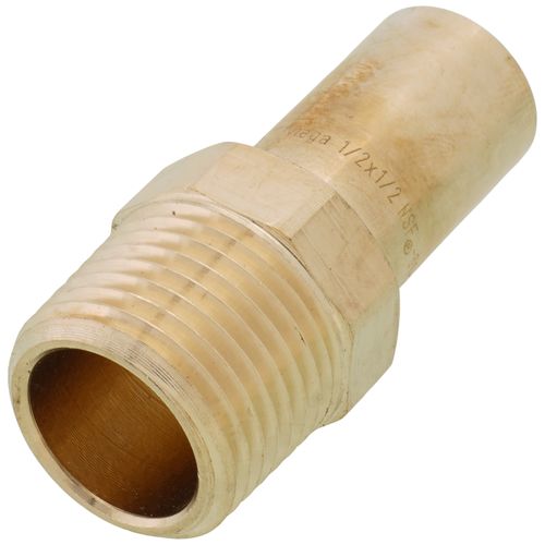 Main product image of 1/2" ProPress FTG x Male Street Bronze Adapter (Lead Free)