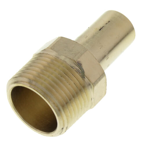 Main product image of 1/2" ProPress FTG x 3/4" Male Street Bronze Adapter (Lead Free)