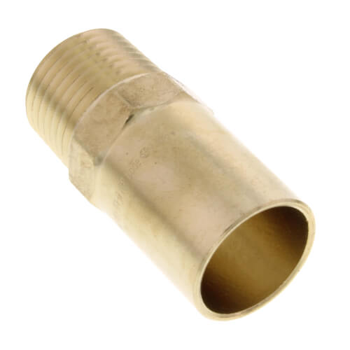 Main product image of 3/4" ProPress FTG x 1/2" Male Street Bronze Adapter (Lead Free)