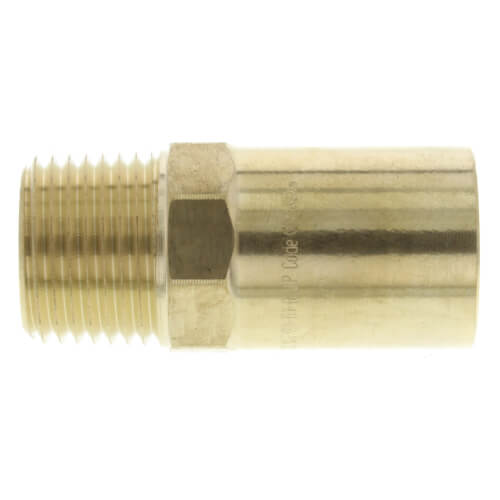Main product image of 3/4" ProPress FTG x 1/2" Male Street Bronze Adapter (Lead Free)