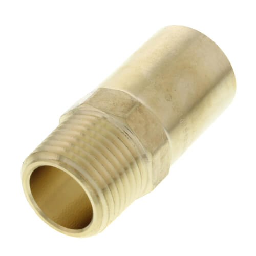 Main product image of 3/4" ProPress FTG x 1/2" Male Street Bronze Adapter (Lead Free)