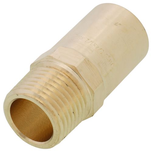 Main product image of 3/4" ProPress FTG x 1/2" Male Street Bronze Adapter (Lead Free)