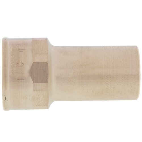Main product image of 1/2" x 3/8" Press x FNPT Female Street Bronze Adapter (Lead Free)