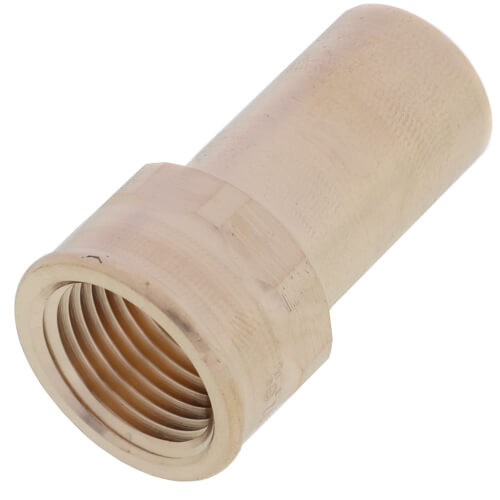 Main product image of 1/2" x 3/8" Press x FNPT Female Street Bronze Adapter (Lead Free)