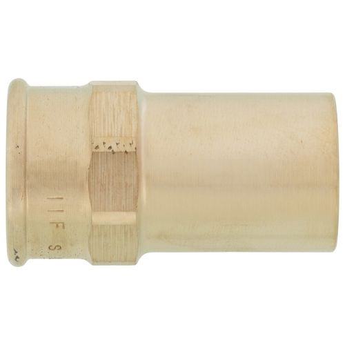 Main product image of 3/4" ProPress FTG x 1/2" Female Street Bronze Adapter (Lead Free)