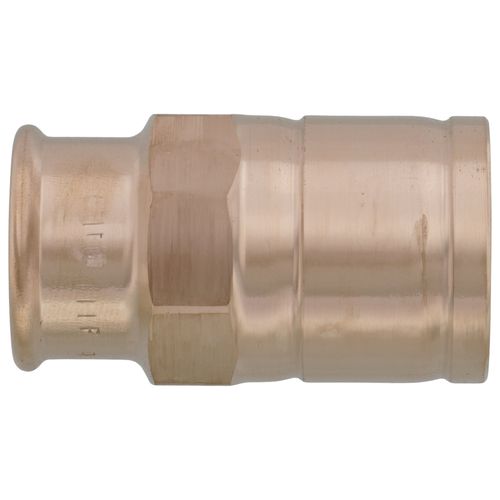 Main product image of 1" ProPress FTG x 1/2" Female Street Bronze Adapter (Lead Free)