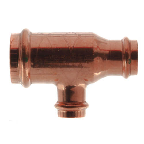 Main product image of 1-1/2" x 1" x 3/4" ProPress Copper Tee
