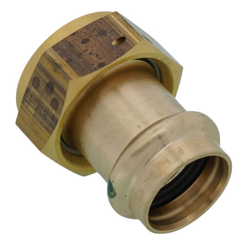 Main product image of 3/4" ProPress x 1" Female Bronze Union Tailpiece (Lead Free)