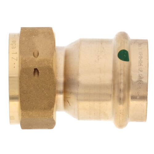 Main product image of 1" ProPress x 1" Female Bronze Union Tailpiece (Lead Free)