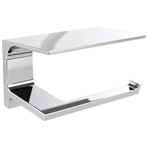 Main product image of Pivotal Toilet Paper Holder w/ Shelf (Chrome), 79956