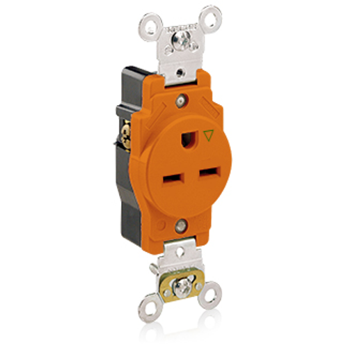 Main product image of 15A Isolated Ground Single Receptacle/outlet, Self-grounding