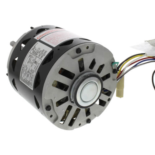 Main product image of 5-5/8" PSC Motor, 3/4 - 1/5 HP, 1075 RPM, Reversible (277V)