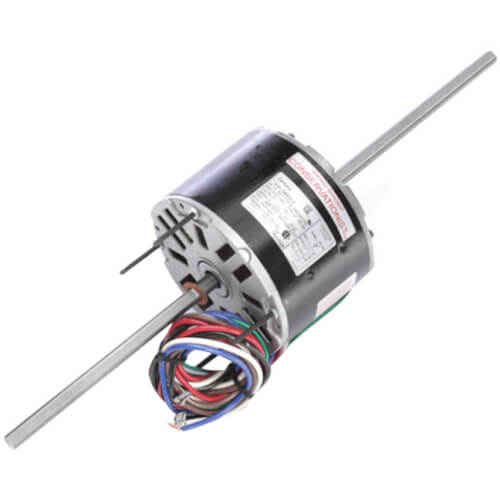 Main product image of 5-5/8" Double Shaft Fan/Blower Motor (277V, 1075 RPM, 1/4 HP)