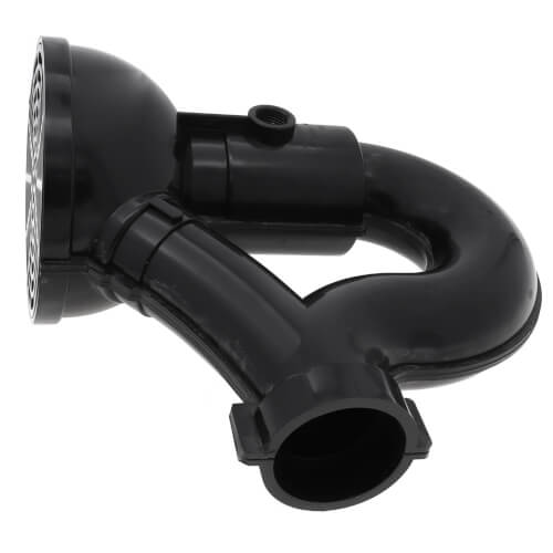 Main product image of 2" ABS WeldOne Floor Drain w/ PolyPro Strainer (Black ABS)