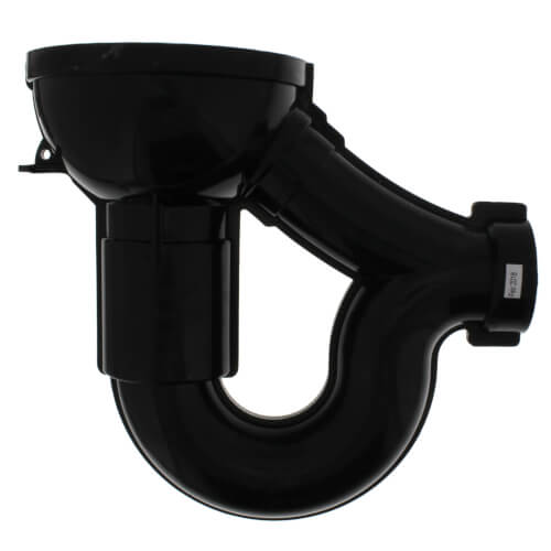 Main product image of 2" ABS WeldOne Floor Drain w/ Backwater Device (Black ABS)