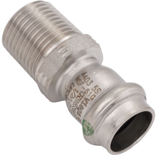 80055 - Viega 80055 - 2" Male ProPress 316 Stainless Steel Adapter