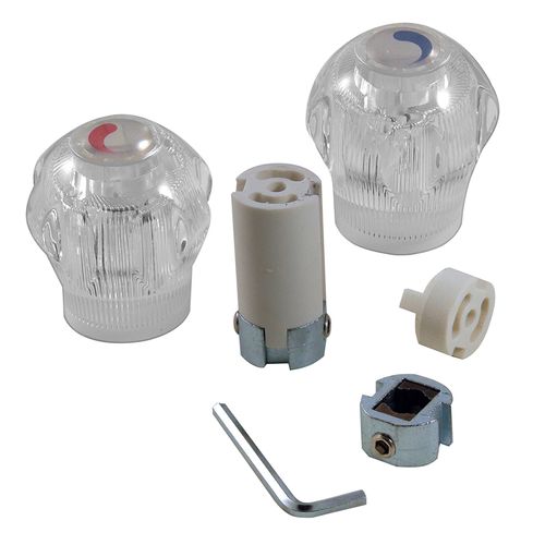 Main product image of Large Faucet Handles (Clear Acrylic)