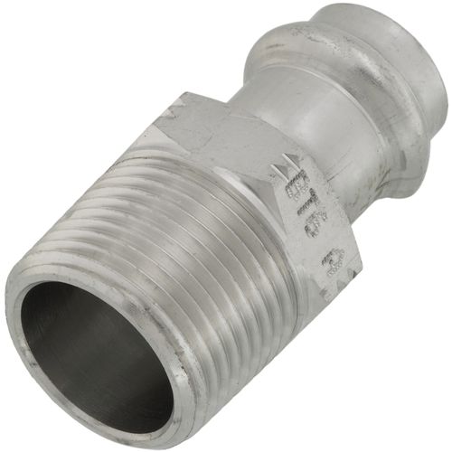 Main product image of 1/2" Press x 3/4" Male ProPress 316 Stainless Steel Adapter