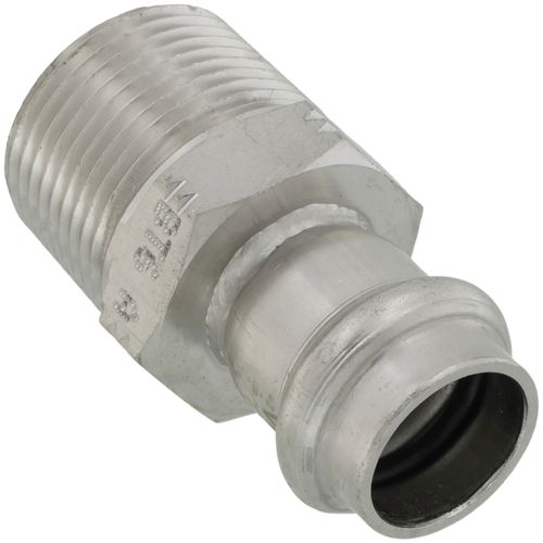 Main product image of 1/2" Press x 3/4" Male ProPress 316 Stainless Steel Adapter