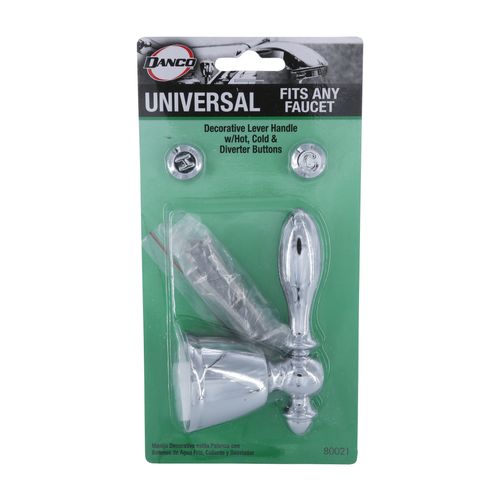 Main product image of Decorative Lever Faucet Handle (Chrome)