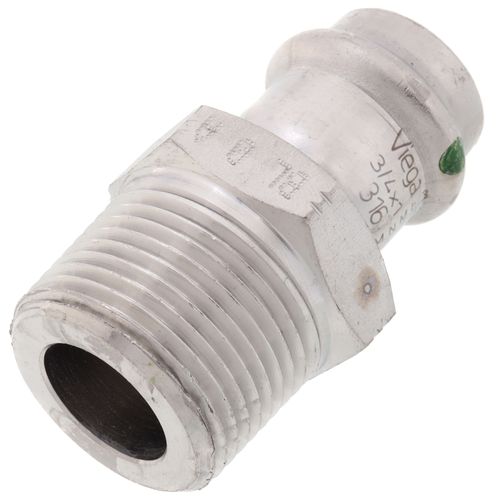 Main product image of 3/4" Press x 1" Male ProPress 316 Stainless Steel Adapter
