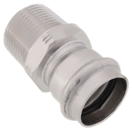 Main product image of 1" Male ProPress 316 Stainless Steel Adapter