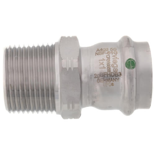 Main product image of 1" Male ProPress 316 Stainless Steel Adapter