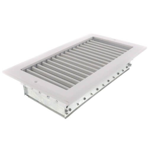 Main product image of 12" x 6" (Wall Opening Size) White Sidewall/Ceiling Register (A618OB Series)