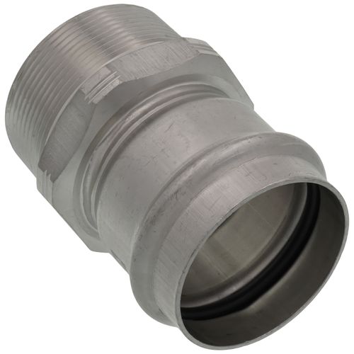 Main product image of 2" Male ProPress 316 Stainless Steel Adapter